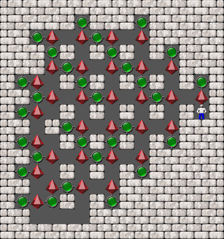 Сокобан Bugs509 collection уровень 47